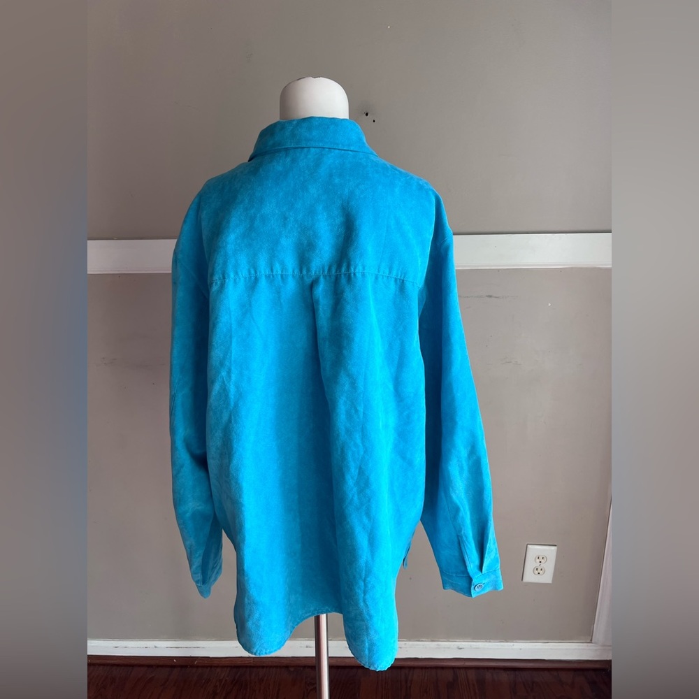 Studio Works Teal Shirt Size XL - Picture 3 of 4